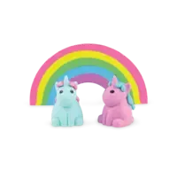 unicorn strawberry scented erasers