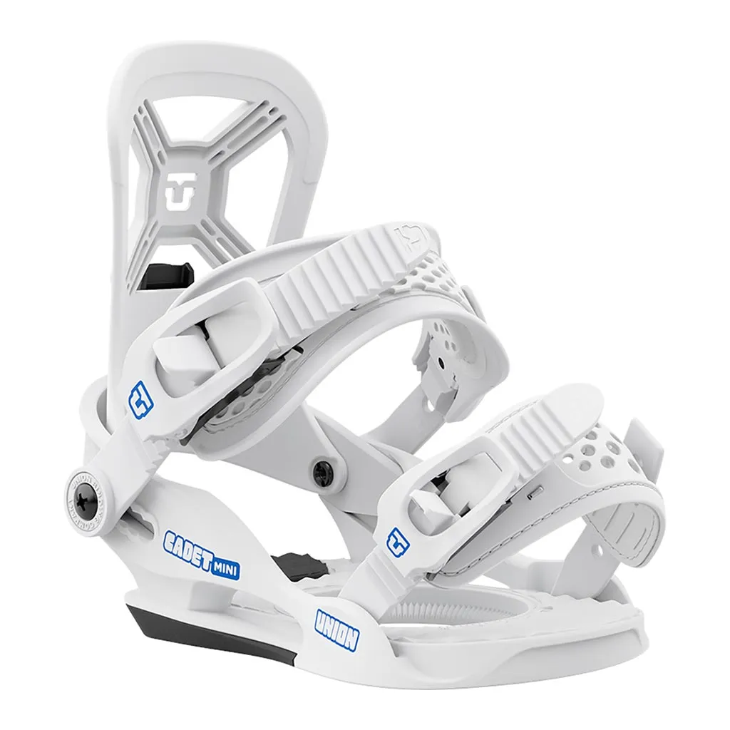 Union 2024 Kids Cadet Mini Bindings - White