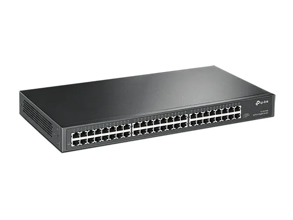 Unmanaged Ethernet Switch, Rackmount, 48 Port, 10/100/1000Mbps