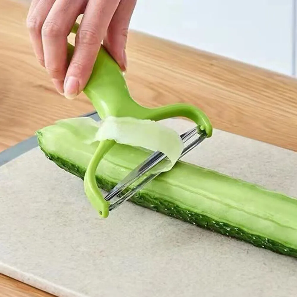 US 2-4 Pack Stainless Steel Peeler Cabbage Lettuce Head Grater Shredder Slicer S