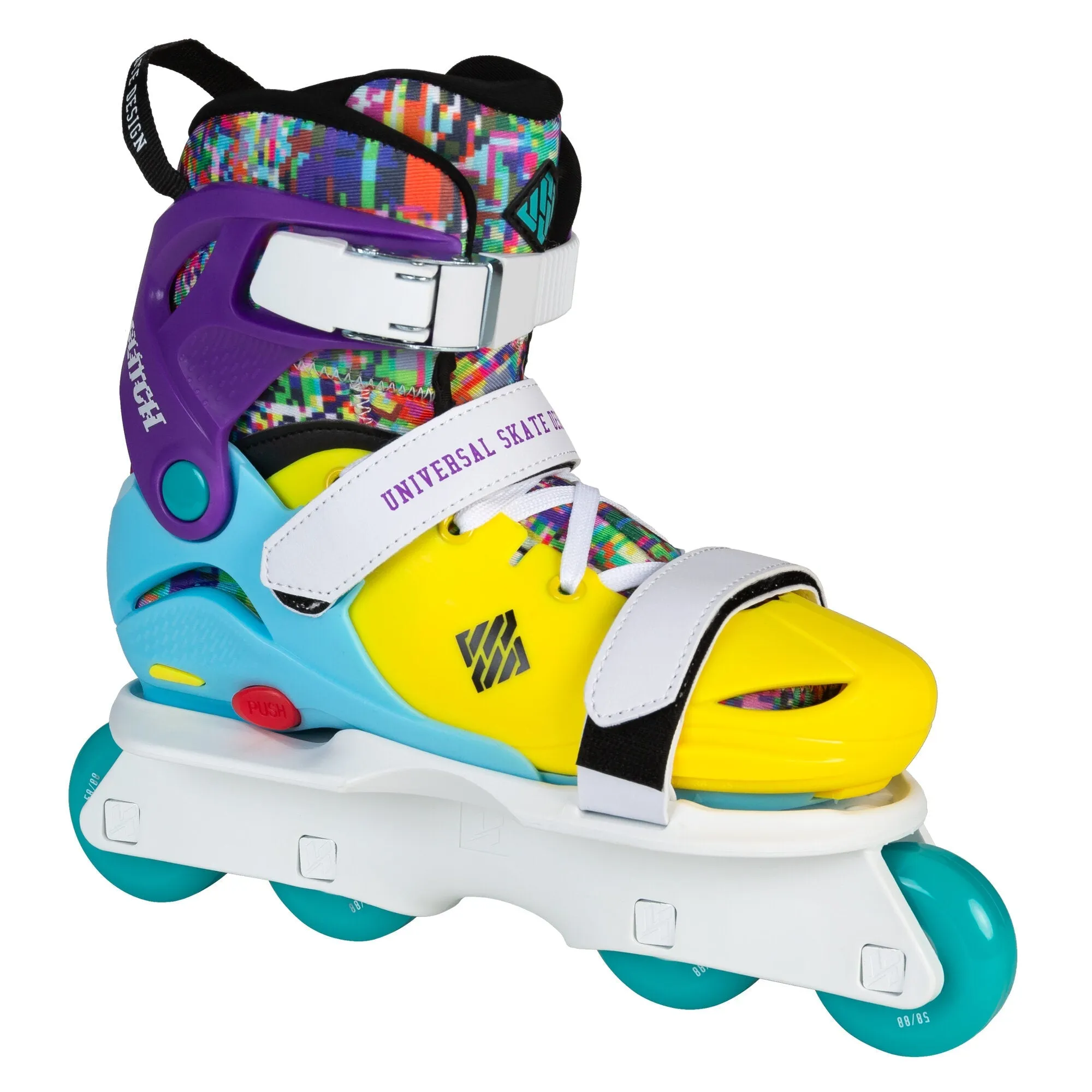 USD Glitch Adjustable Junior Inline Skates
