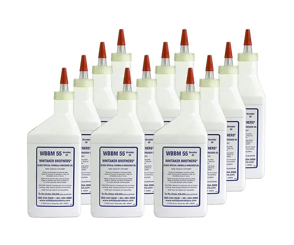 Whitaker Brothers 12 Pints of Shredder Oil (case of 12 x 1 pint bottles)