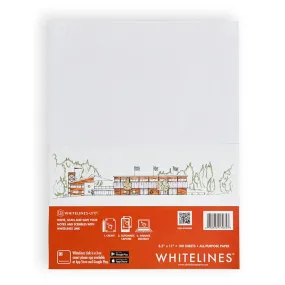 Whitelines All Purpose Paper 8.5" x 11" 100pk