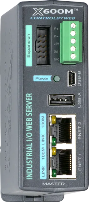 X-600M | Web Enabled I/O Controller