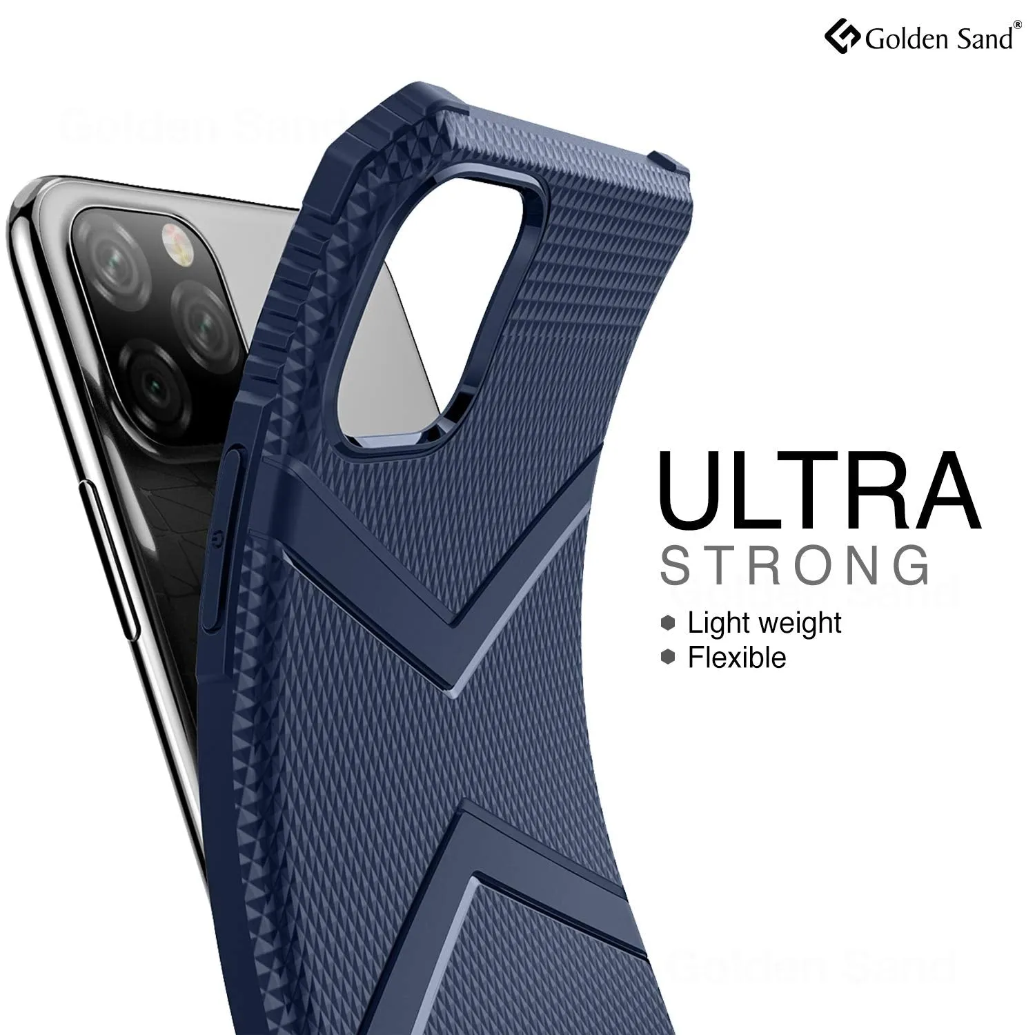 X-Armor Military Series Shock Proof Back Cover for Apple iPhone 11 Pro Max 6.5 inch, Blue